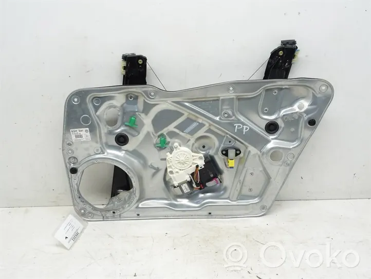 Volkswagen Tiguan Front door window regulator with motor 3C0959792B