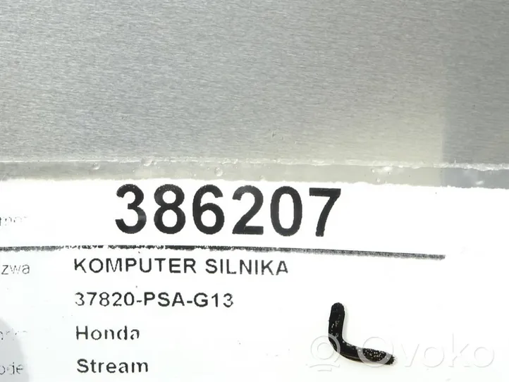 Honda Stream Komputer / Sterownik ECU silnika 37820-PSA-G13