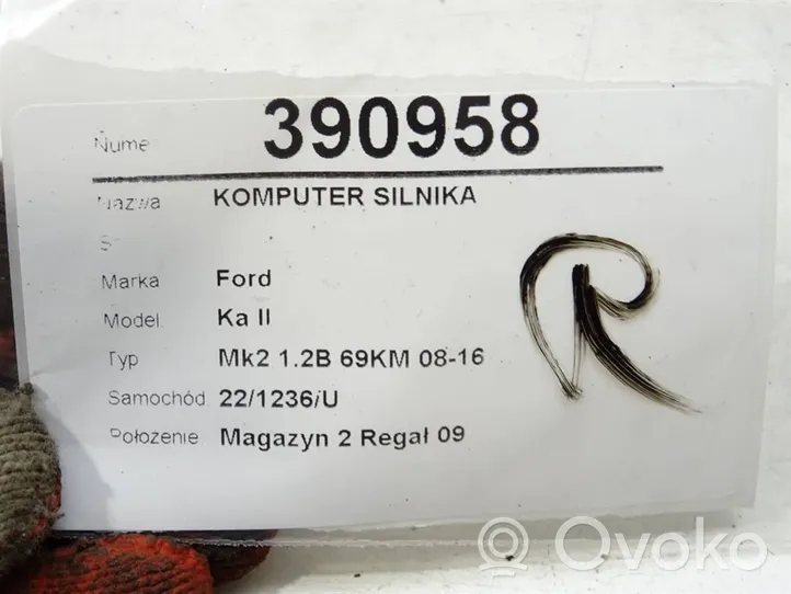 Ford Ka Motora vadības bloka ECU 51843149