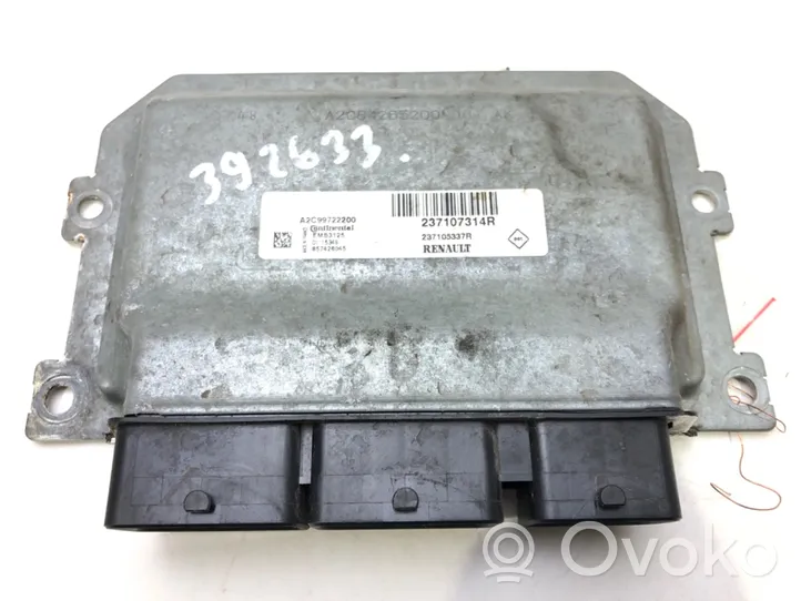 Renault Clio IV Komputer / Sterownik ECU silnika 237107314R