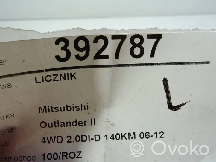 Mitsubishi Outlander Spidometras (prietaisų skydelis) 789168-220H