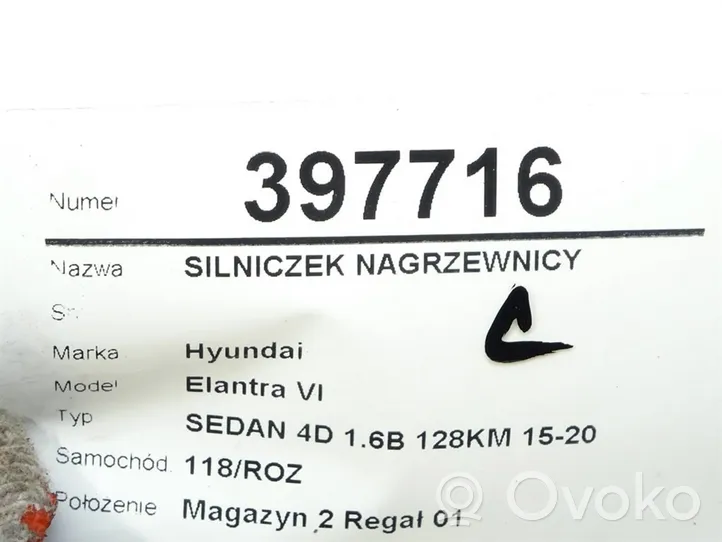 Hyundai Elantra VI Silniczek nagrzewnicy EA1F0-EDFAC02