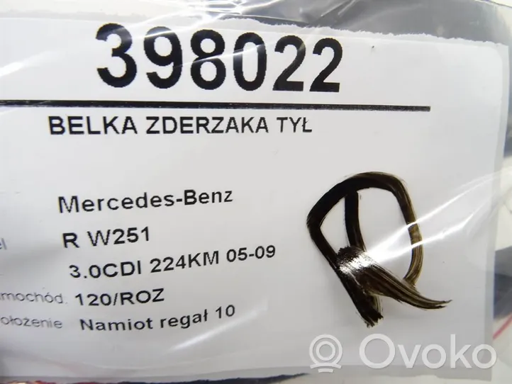 Mercedes-Benz R W251 Verstärkung Stoßstange Stoßfänger hinten A2518800052