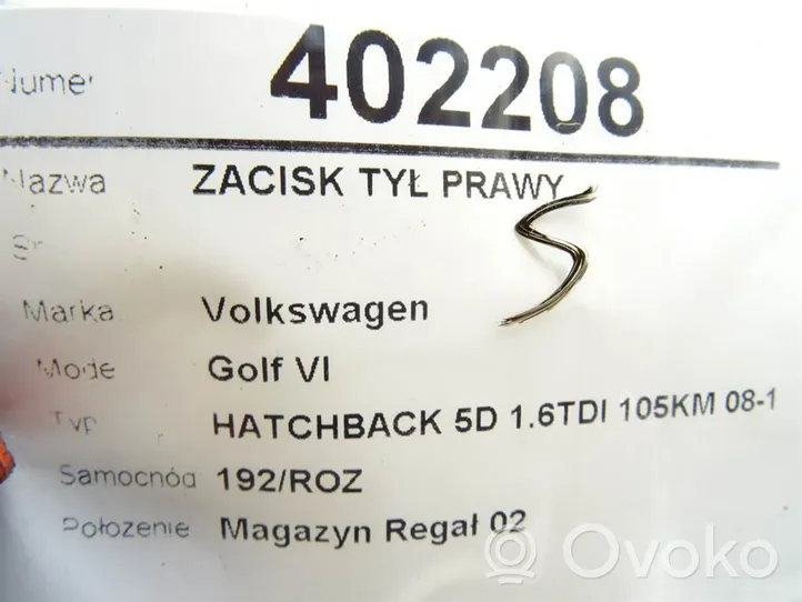 Volkswagen Golf VI Takajarrusatula 