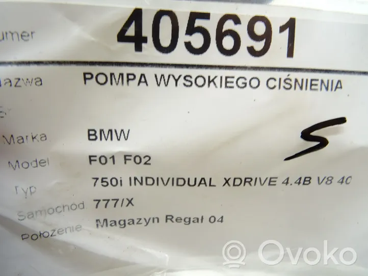 BMW 7 F01 F02 F03 F04 Pompe d'injection de carburant à haute pression 7595350