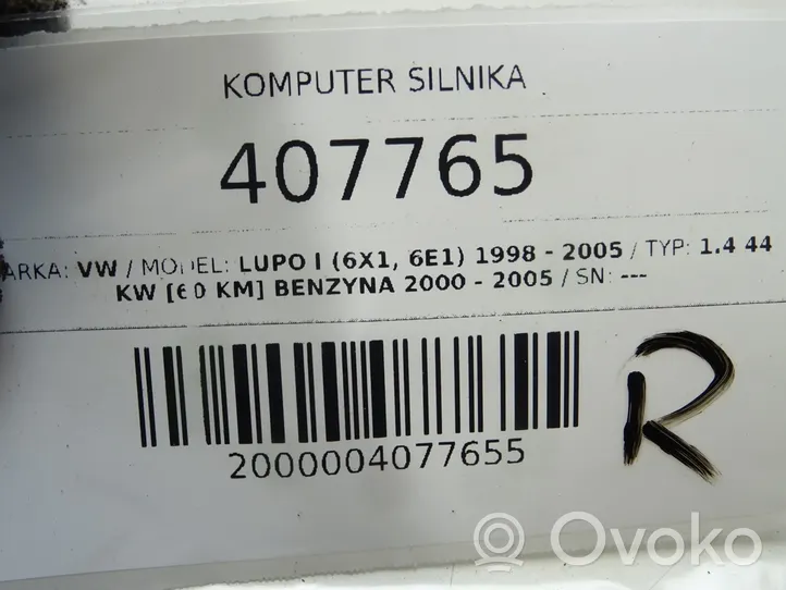 Volkswagen Lupo Galios (ECU) modulis 036906034AQ