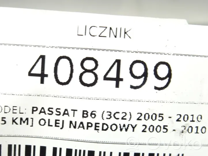 Volkswagen PASSAT B6 Licznik / Prędkościomierz A2C53194181