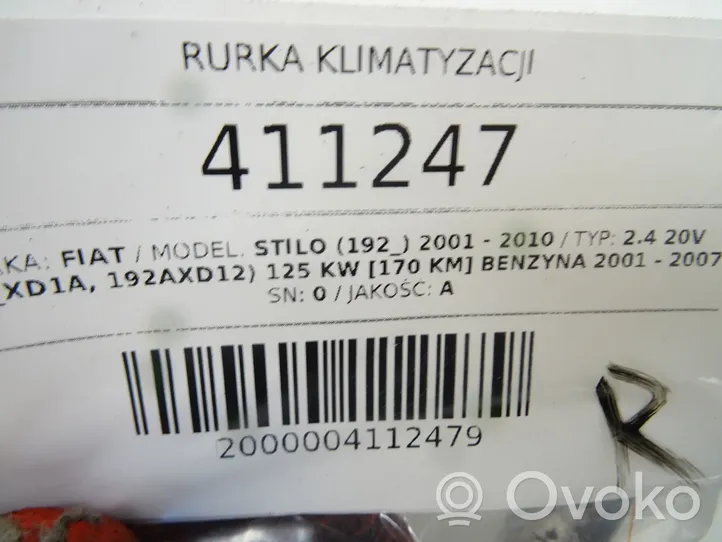 Fiat Stilo Ilmastointilaitteen putki (A/C) 