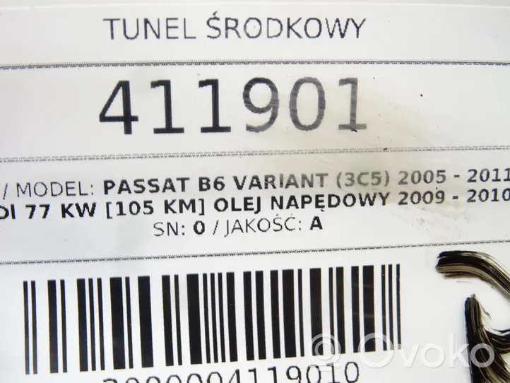 Volkswagen PASSAT B6 Tunel środkowy 