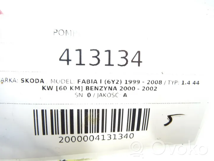 Skoda Fabia Mk1 (6Y) Pompa del servosterzo 