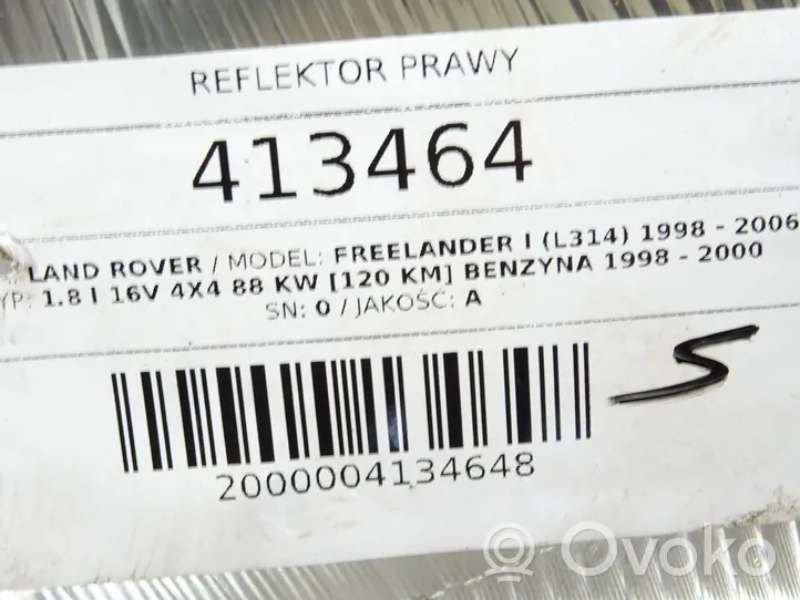 Land Rover Freelander Lampa przednia 