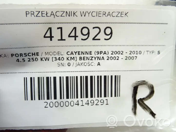 Porsche Cayenne (9PA) Interruttore tergicristallo 7L5953503
