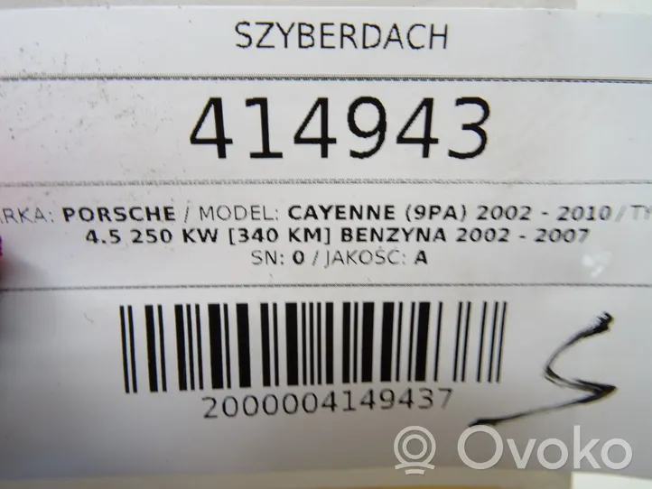 Porsche Cayenne (9PA) Set tettuccio apribile 8D0877255D