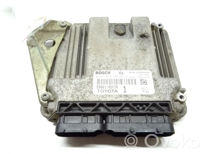 Toyota Yaris Galios (ECU) modulis 89661-0DC20