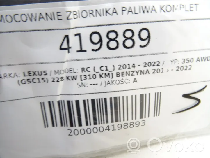 Lexus RC Zbiornik paliwa 