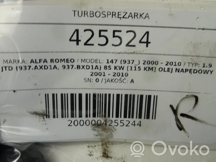 Alfa Romeo 147 Turboahdin 