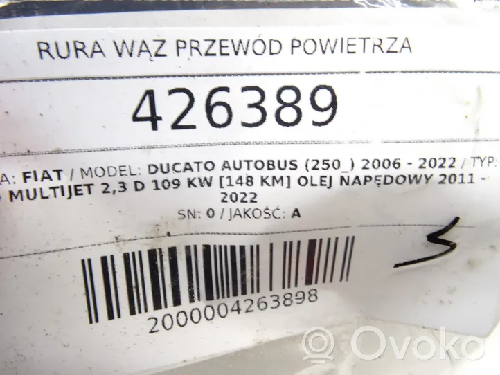 Fiat Ducato Rura / Wąż dolotowy powietrza 