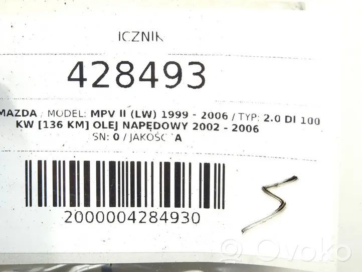 Mazda MPV II LW Compteur de vitesse tableau de bord 157510-7500