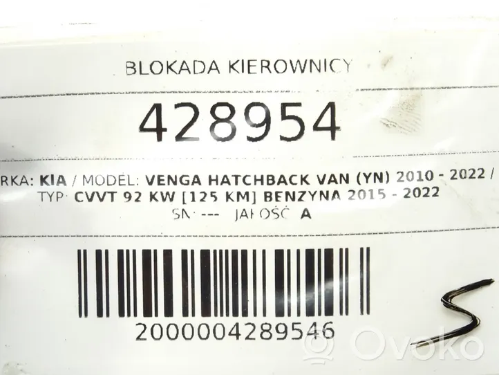 KIA Venga Verrouillage du volant 81900-1P000