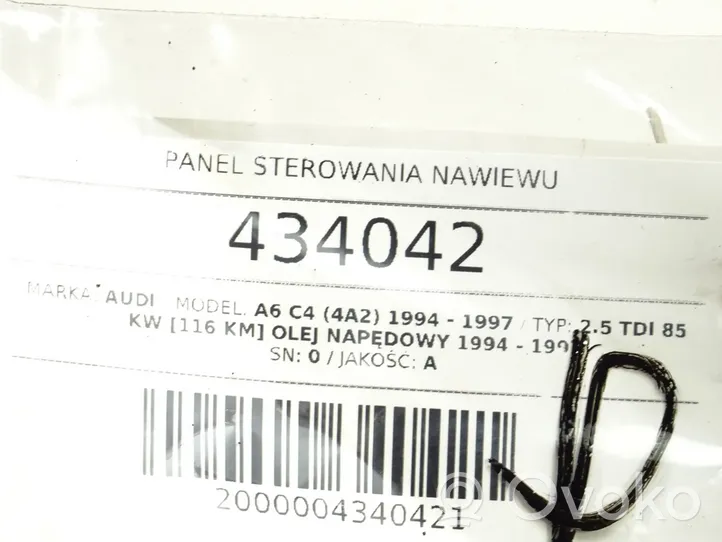 Audi A6 S6 C4 4A Salona ventilatora regulēšanas slēdzis 461000500