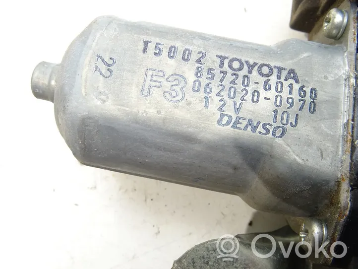 Toyota Highlander XU40 Mécanisme lève-vitre de porte arrière avec moteur 85720-60160