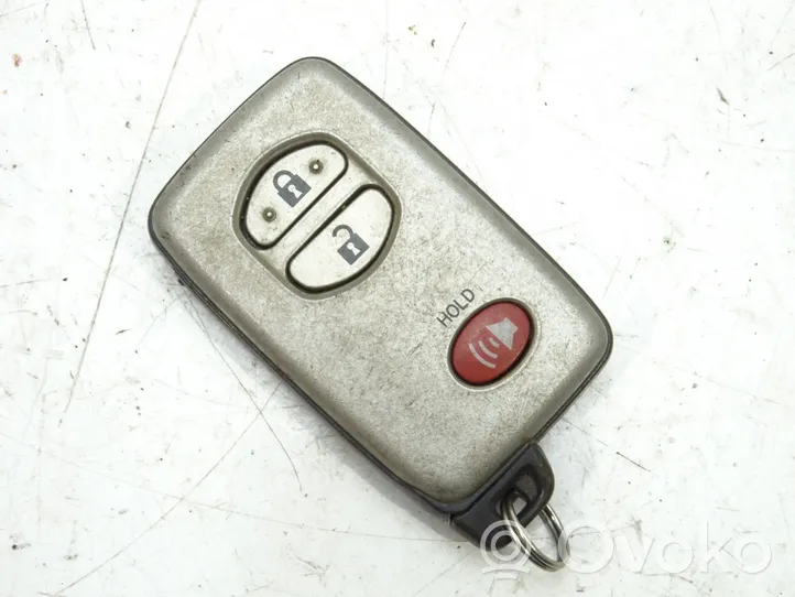 Toyota Highlander XU40 Ключ / карточка зажигания 1551A-14AAB