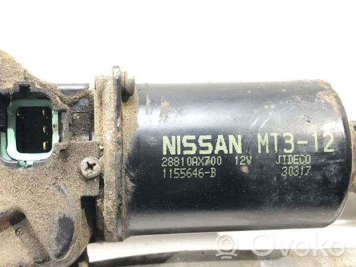 Nissan Micra Tiranti e motorino del tergicristallo anteriore 1155646B