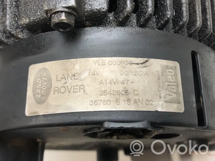 Land Rover Freelander Alternator YLE000070