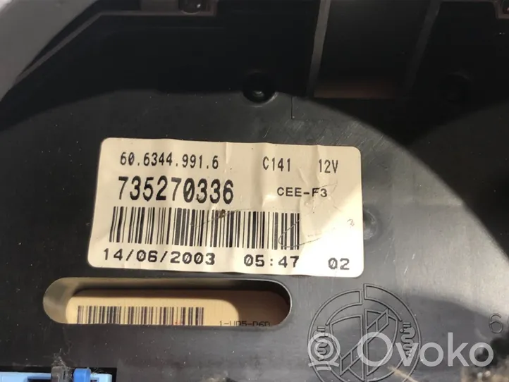 Fiat Seicento/600 Tachimetro (quadro strumenti) 