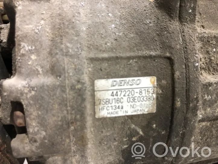 Alfa Romeo 156 Ilmastointilaitteen kompressorin pumppu (A/C) 447220-8153