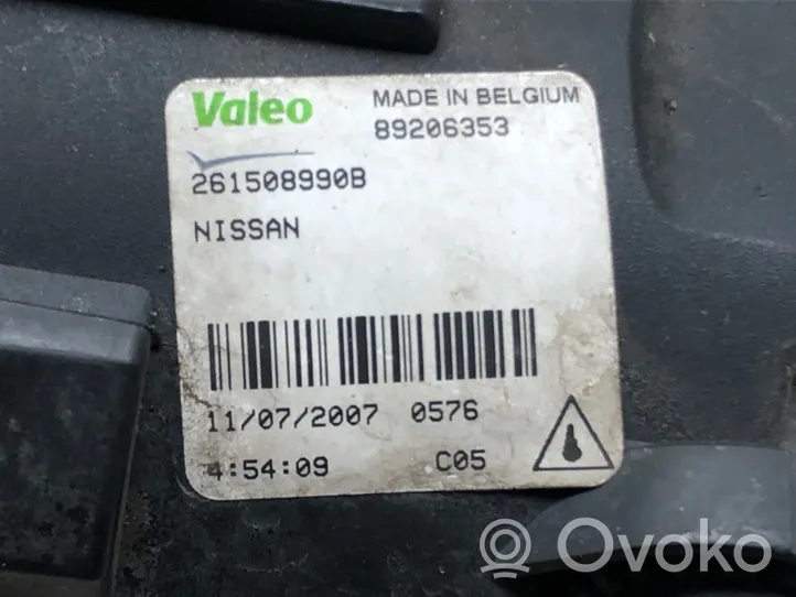 Nissan X-Trail T31 Priešrūkinis žibintas priekyje 89206353