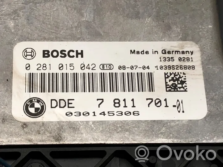 BMW 1 E81 E87 Centralina/modulo motore ECU 7811701