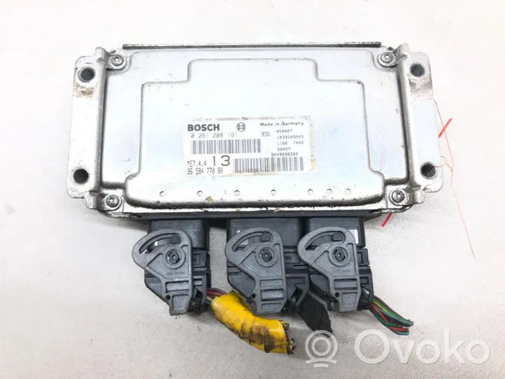 Peugeot 1007 Unité de commande, module ECU de moteur 