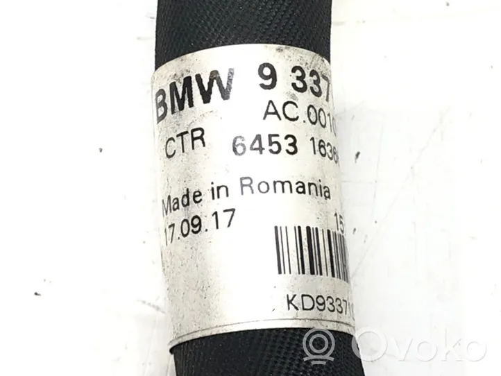 BMW 3 F30 F35 F31 Wąż / Przewód klimatyzacji A/C 9337131