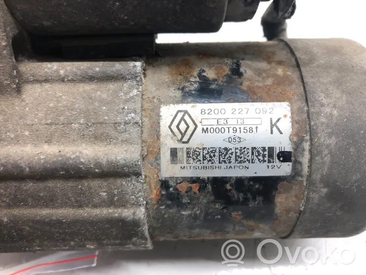 Renault Megane II Starter motor 8200227092