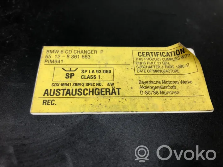 BMW 7 E38 CD/DVD-vaihdin 8361663