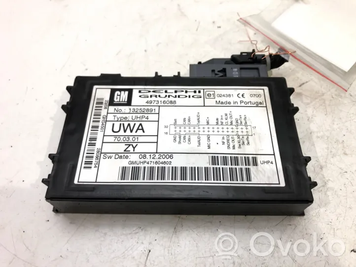 Opel Antara Bluetooth control unit module 13252891