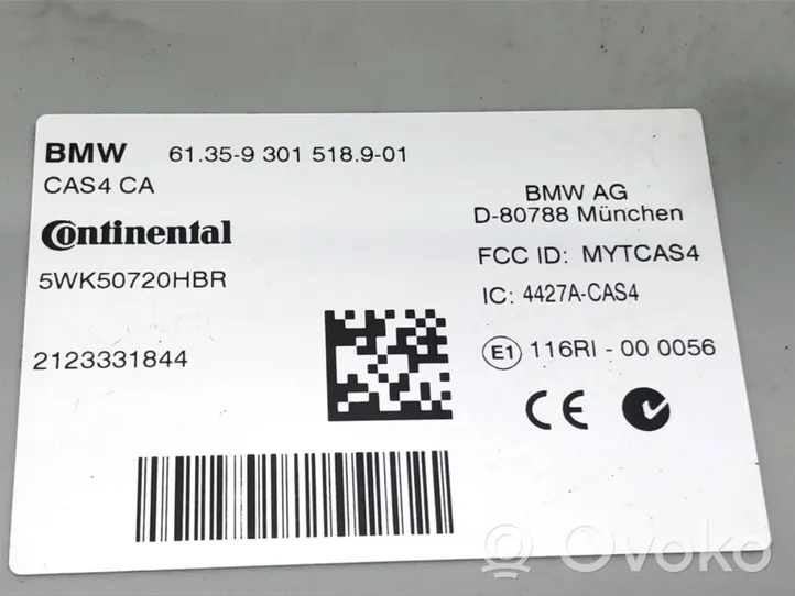 BMW 5 F10 F11 Autres unités de commande / modules 9301518