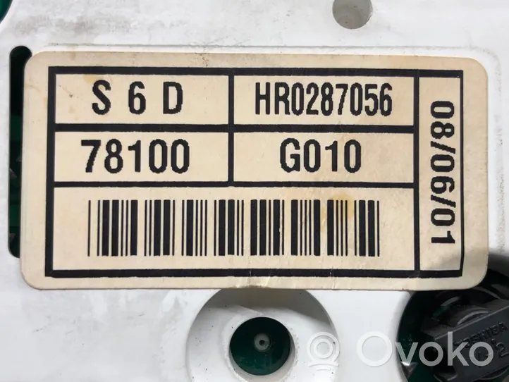 Honda Civic Tachimetro (quadro strumenti) HR0287056