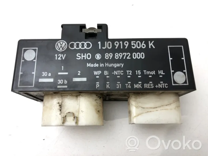 Volkswagen Bora Fan control module 1J0919506K