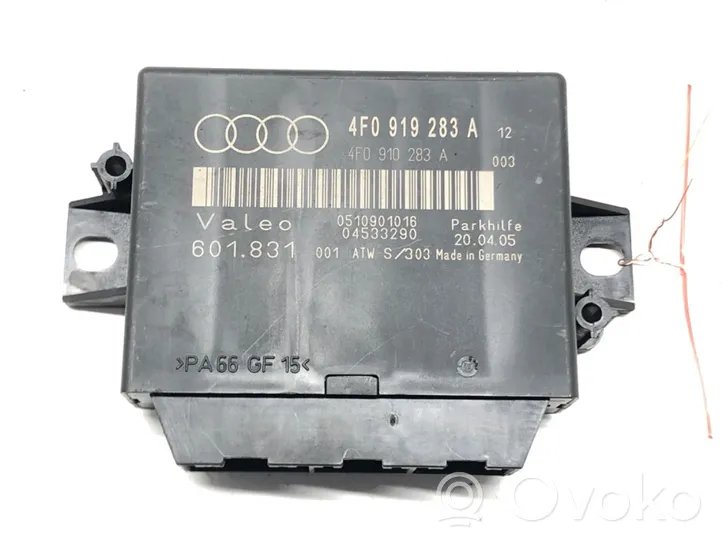 Audi A6 S6 C6 4F Parkavimo (PDC) daviklių valdymo blokas 4F0919283A