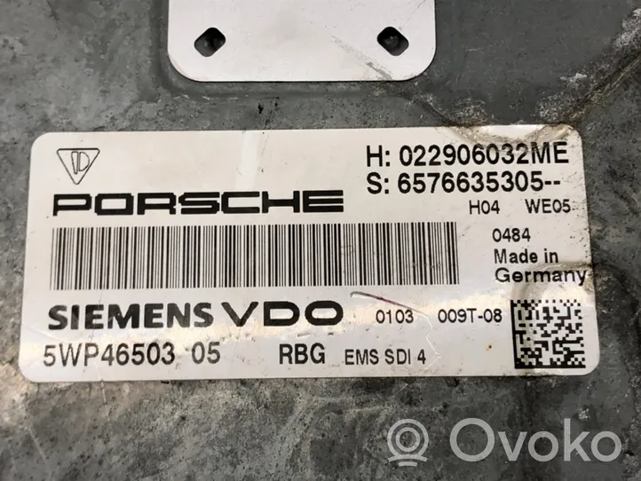 Porsche Cayenne (9PA) Centralina/modulo motore ECU 5WP4650305