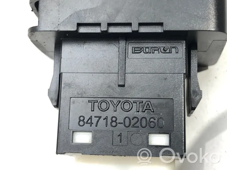 Toyota Auris E180 Interrupteur, commande de frein de stationnement 84718-02060