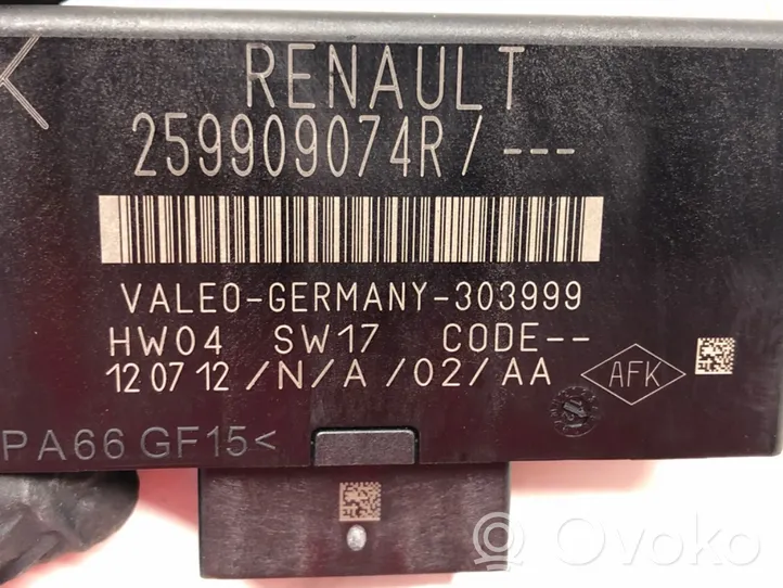 Renault Megane III Parkošanas (PDC) vadības bloks 259909074R