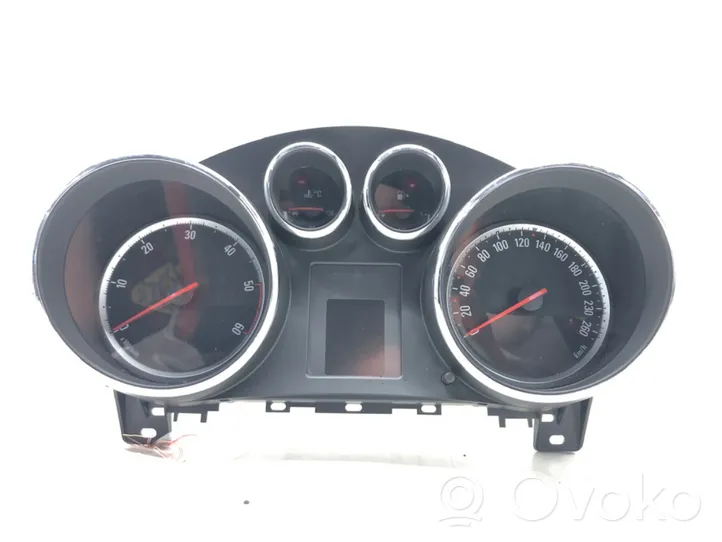 Opel Astra J Compteur de vitesse tableau de bord 600775881