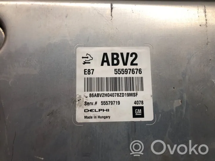 Opel Astra J Centralina/modulo motore ECU 55597676