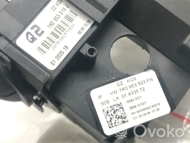 Volkswagen Golf V Leva/interruttore dell’indicatore di direzione e tergicristallo 1K0953513G