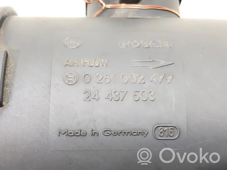 Opel Vectra C Mass air flow meter 24437503