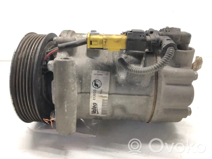 Citroen DS3 Ilmastointilaitteen kompressorin pumppu (A/C) 813933