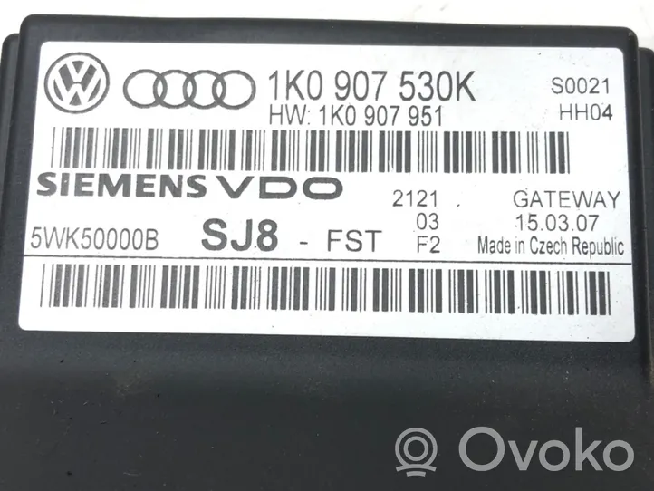 Skoda Octavia Mk2 (1Z) Moduł sterowania Gateway 1K0907530K